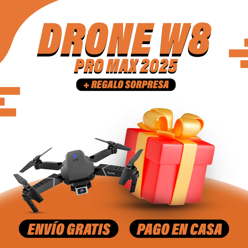 NUEVO DRONE  W8 PRO MAX 2025 CON INTELIGENCIA ARTIFICIAL